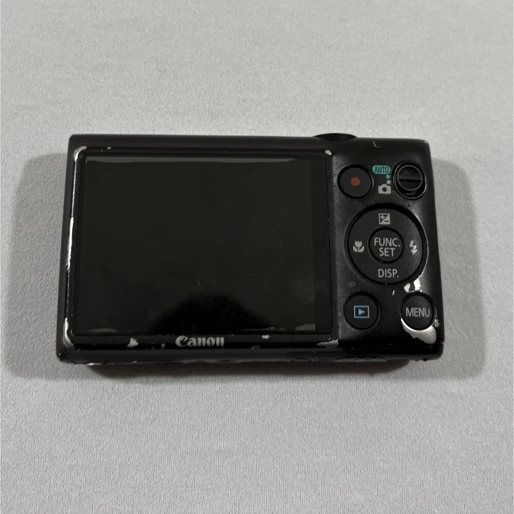 Canon PowerShot ELPH 300 HS Point Shoot Digital Camera Battery Charger Tested